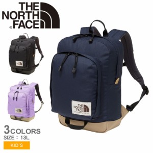 ザ ノースフェイス バックパック キッズ ジュニア 子供 ホットショットミニ ブラック 黒 ネイビー 紺 THE NORTH FACE NMJ72362 子ども用 