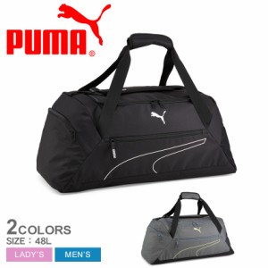 プーマ スポーツバッグ レディース メンズ ファンダメンタル スポーツバッグ M ブラック 黒 グレー PUMA 090333 ジムバッグ トレーニング