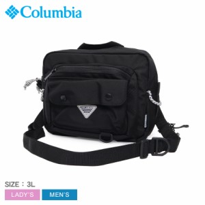 コロンビア ショルダーバッグ レディース メンズ ミンガスエッジミニショルダー ブラック 黒 COLUMBIA PU8667 3L 3リットル 肩掛け 斜め