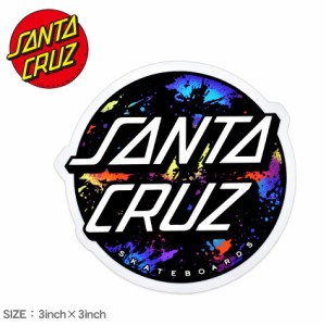 SANTA CRUZ サンタ クルーズ ドット スプラッター マイラー ステッカー 3IN×3IN 88281771
