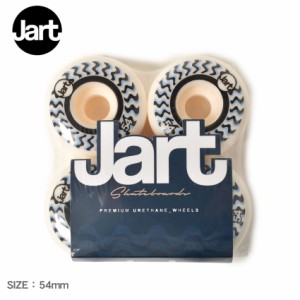 ジャート スケートボード ウィール スパイラル 54mm ジャート ウィール パック ホワイト 白 JART SKATEBOARDS JAWH0022A011 スポーツ 運