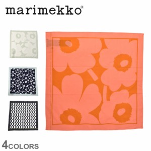 【ゆうパケット可】マリメッコ スカーフ レディース タイサミニウニッコスカーフ ピンク MARIMEKKO 48639 ストール 花柄 北欧 ケシ プレ