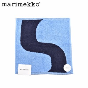 【ゆうパケット可】マリメッコ ハンドタオル ミニタオル 30×30cm グレー ネイビー MARIMEKKO 70730 フェイスタオル おしゃれ 可愛い ブ