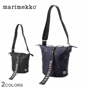 マリメッコ ショルダーバッグ CARRY ALL UNIKKO ショルダーバッグ ブラック 黒 MARIMEKKO 92227 92698 バッグ 鞄 かばん ロゴ お出かけ 