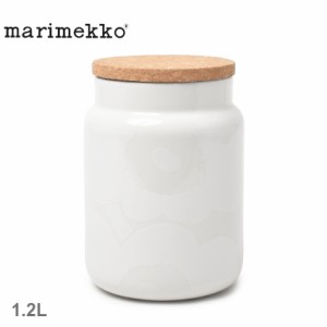 【ラッピング対象外】マリメッコ ボウル Unikko Jar 1.2L ホワイト 白 MARIMEKKO 72880 食器 キッチン インテリア ウニッコ 花柄 かわい