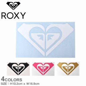 【ゆうパケット可】ロキシー ステッカー レディース メンズ ROXY-C 転写ステッカー ブラック 黒 ホワイト 白 ピンク ゴールド ROXY ROA21