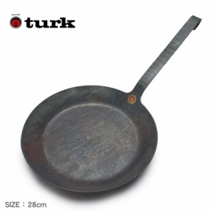 ターク フライパン クラシックフライパン28cm ブラック 黒 turk 65528 フライパン フックハンドル 28cm キッチン用品 インテリア 料理 直