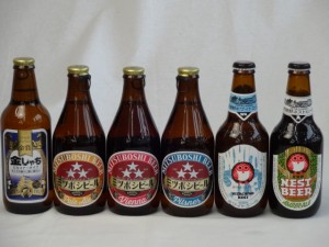 クラフトビールパーティ6本セット　金しゃちピルスナー330ml　ミツボシウィンナスタイルラガー330ml　ミツボシピルスナー330ml　ミツボシ