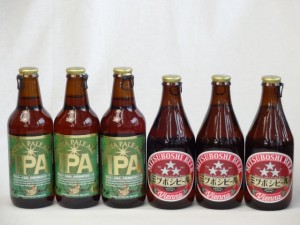 クラフトビールパーティ6本セット IPA330ml ミツボシウィンナスタイルラガー330ml