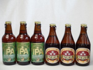 クラフトビールパーティ6本セット IPA330ml ミツボシペールエール330ml