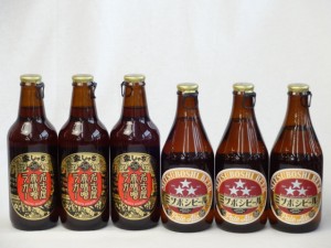 クラフトビールパーティ6本セット名古屋赤味噌ラガー330ml ミツボシペールエール330ml