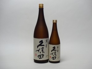 特選日本酒セット 2本セット 朝日酒造 萬寿(まんじゅ)本醸造 1800ml＋720ｍｌ(新潟県)