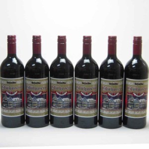 6本セット グートロイトハウス・グリューワインGut Leut Haus Gluhwein 1000ml×6本 ドイツワイン