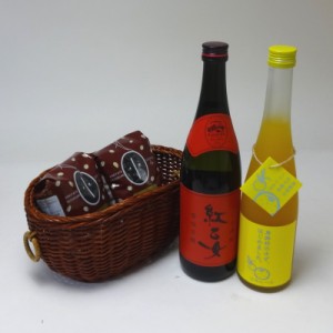 母の日風船セット珈琲とお酒セット 紅乙女 胡麻焼酎 720ml(福岡県) ゆず梅酒500ml(福岡県) オススメ珈琲豆（特注ブレンド200ｇ ハッピー