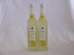 とろり果汁・果肉とお米のうまみが見事にコラボした ゆずとろ500ml(福島県) 500ml×2本 