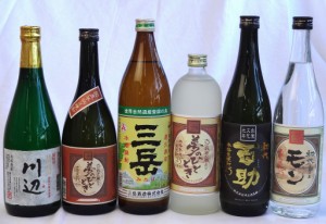 焼酎6本セット(麦焼酎 百助 25度 720ml 麦焼酎 夢のひととき 25度 720ml 三岳 25度 900ml 芋焼酎 夢のひととき 23度 720ml 米焼酎 川辺 7