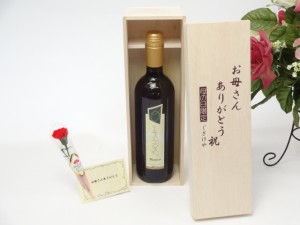 母の日 ギフトセット ワインセット お母さんありがとう木箱セット(チェヴィコ ブルーサ 白ワイン 750ｍｌ（イタリア））母の日カード お