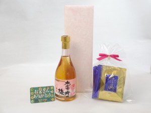 父の日 梅酒セット 挽き立て珈琲(ドリップパック5パック)( 常楽酒造 大宰府の梅 梅酒 500ml (熊本県) ) 