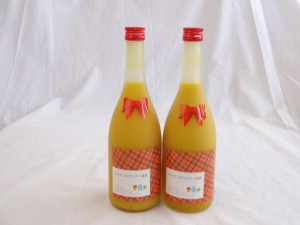 2本セット ミルクたっぷりマンゴーの梅酒 研醸 720ml×2本