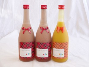 ミルクたっぷり3本セット ミルクたっぷりいちごの梅酒2本 マンゴーの梅酒1本 研醸 720ml×3本