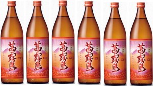 8本セット霧島酒造　本格芋焼酎　茜霧島　900ml×8本(鹿児島県)