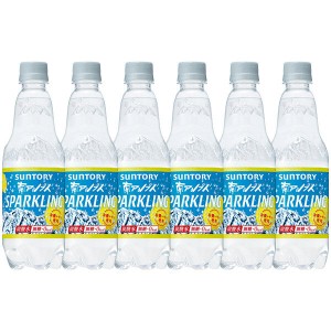 サントリー  天然水スパークリングレモン 炭酸水 無糖0cal 500ml×6本