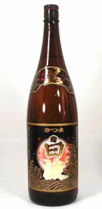 【 6本セット】薩摩酒造　黒こうじ仕込み芋焼酎 白波　　1800ｍｌ