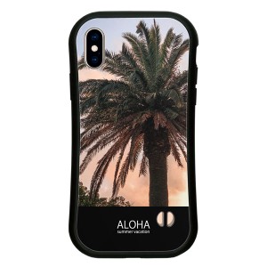 iPhone SE 2020 SE2 第2世代 XSMax XR XS X 8 8Plus 7 7Plus ケース ハードケース ALOHA ハワイアン 西海岸 カバー アイフォン スマホケ