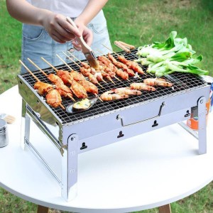 コンロ 折りたたみ バーベキューコンロ BBQ 焚き火台 アウトドアコンロ キャンプ ミニコンロ ステンレス 庭 屋外 野外 組立 収納バック 