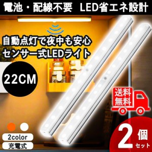 センサーライト 人感センサーライト 屋外 室内 玄関 led 照明 フットライト クローゼットライト USB充電式 防災グッズ 明るい