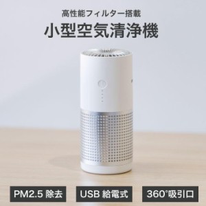 空気清浄機 除菌 消臭 脱臭 ウイルス対策 PM2.5 花粉 ペット ホコリ タバコ トイレ 煙 車 デスク リビング 寝室 会社 職場 オフィス 小型