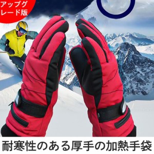 ヒートグローブ ホットグローブ 防寒手袋 M L 男女兼用 電熱グローブ バイク スノーグローブ 雪かき 除雪 メンズ レディース