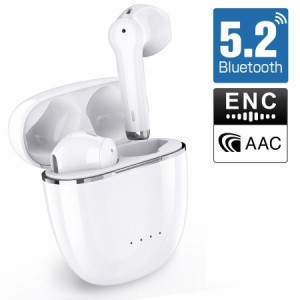 ワイヤレスイヤホン Bluetooth5.2 残量表示 箱収納自動充電 apt-X&AAC対応 片耳両耳 自動ペアリング 通話可 IPX7防水 カナル型 Siri対応 