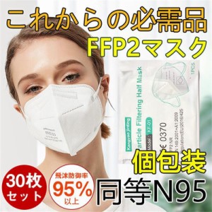 N95 KN95 マスク FFP2マスク 30枚セット kn95 不織布 立体  PM2.5対応 高性能5層マスク 感染対策 花粉対策 風邪予防