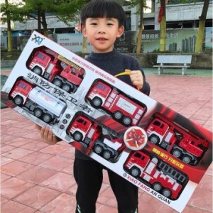 知力を開発する 着手力を鍛える 男の子と女の子のおもちゃ 快楽を得る 誕生日プレゼント 祝日プレゼント 消防車セット