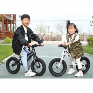 バランスバイク PUタイヤ キックバイク 子供用 自転車 ペダル無し 12インチ トレーニング 足こぎ 乗用玩具 おもちゃ 乗り物 2歳 3歳 4歳 