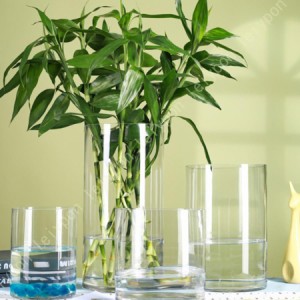花瓶 北欧 シリンダー ガラス花瓶 一輪挿し 大きい 透明 広口 造花 大きい おしゃれ 観葉植物 ロング かわいい 枝もの 花器 現代 北欧雑
