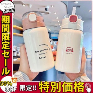 スケーター 水筒 子供用水筒 キッズ用水筒 350ml/450ml キッズボトル 直飲み 保冷 保温 ストロー付き 女の子 男の子 マグカップ 魔法瓶 