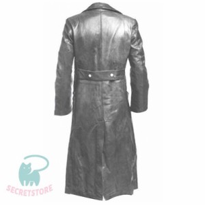トレンチコート 革ジャン メンズ レザーコート 皮コート ロングコート スプリングコート 大きいサイズ ダブル 紳士服 アウター オーバー
