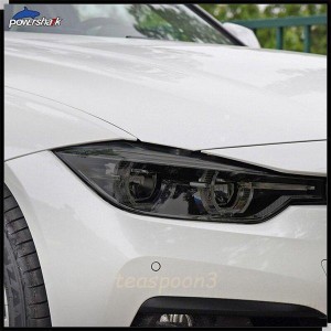 BMW F30 F31 G20 F10 F11 G30 F40 F32 F22 F36 F07 F34 G32 G11 G15 ヘッドライト スモークブラック 保護フィルム 外装 カスタム おしゃ