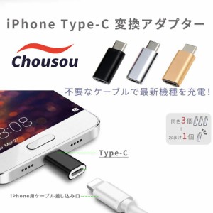 Type-c 変換アダプター iPhone ケーブル 変換アダプタ 4本セット  タイプc typec 充電 データ転送 コンパクト 携帯 iPhone15 pro pro max