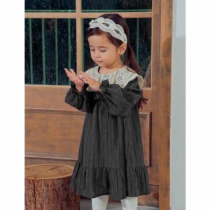 子供服 ワンピース 子供服 女の子 キッズ 春 長袖ワンピース フリル 子供ドレス dress 子ども服 ベビー服 お姫様 おしゃれ 可愛い カジュ