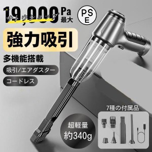 ハンディクリーナー 掃除機 小型 強力 車用 USB充電式 ミニ