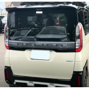 お買い得  新型デリカミニ Delica Mini トランク文字ラベル ドレスアップ アクセサリー