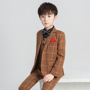 男の子スーツ ジュニア 紳士服 七五三 こどもスーツ キッズ ベビースーツ 入学式 誕生日 入園式 90 100 110 1 130 140 15