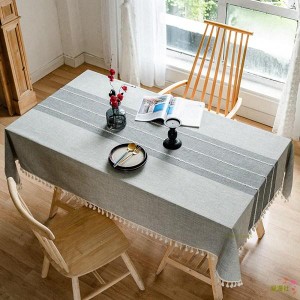 テーブルクロスダイニングテーブルカバーレース長方形スクエアリネンファッションパターンパストラルスタイルコットン厚手耐熱コット