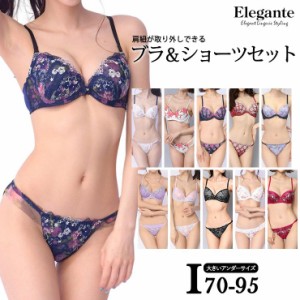 大きいサイズ 下着 レディース ブラジャー ショーツセット Iカップ I70 I75 I80 I85 I90 I95 M L LL 3L 4L 肩紐取り外し可 モールド 新色