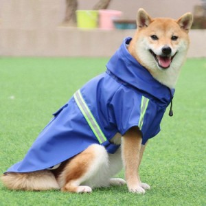 犬用 レインコート 中型犬 小型犬 雨具 カッパ 犬服 防水 ドッグ ペット服 ドッグウエア ペットポンチョ 梅雨 散歩 お出かけ 防雨 ペット