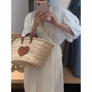 sutairu-hana レディース ワンピース  夏服 春服 韓国ファッション 白色 藤色  おしゃれ 体型カバー 20代30代40代50代