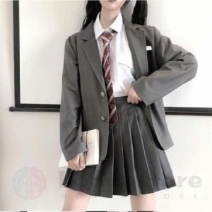 卒業式 スーツ 女の子 卒服 フォーマルスーツ 学生服 制服 4点セット スカート プリーツスカート スーツジャケット ブラックフォーマル 